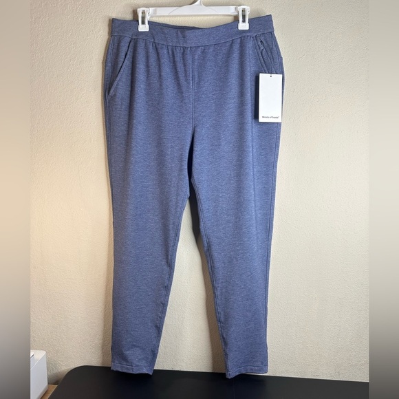 Ministry of Supply fusion terry joggers blue heather size Extra large NWT - Picture 1 of 5